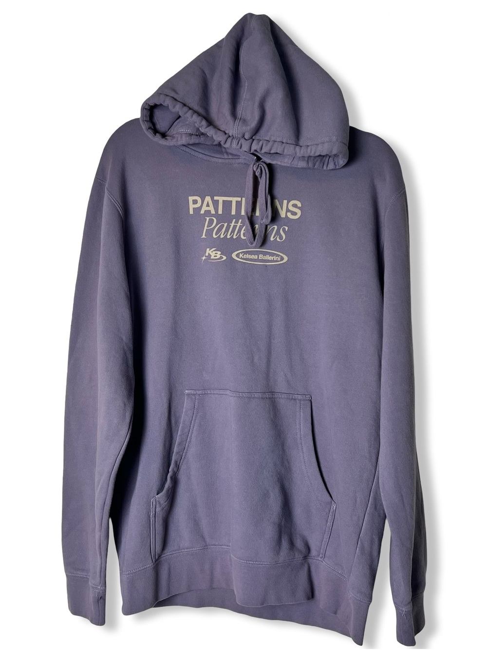 Kelsea Ballerini Patterns Plum Hoodie Purple Tour Merch Graphic Sweatshirt Sz M